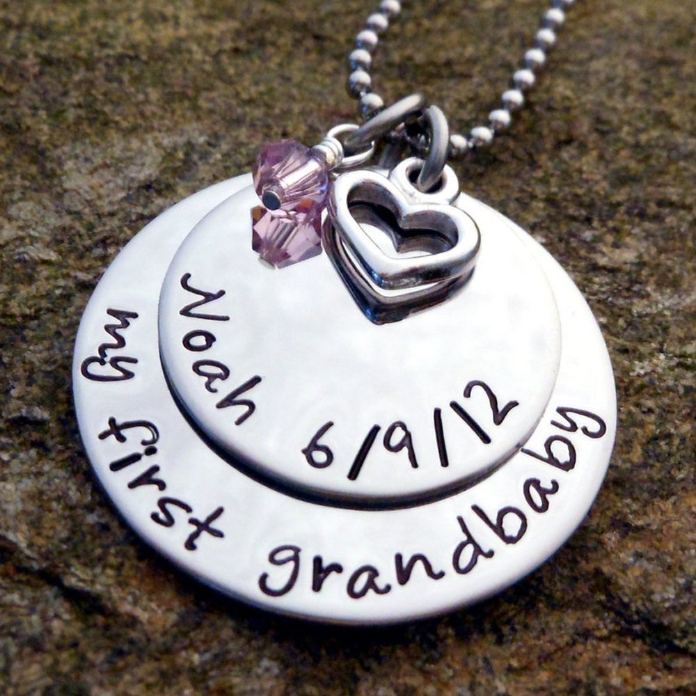 Personalized Grandma Necklace Your Choice of