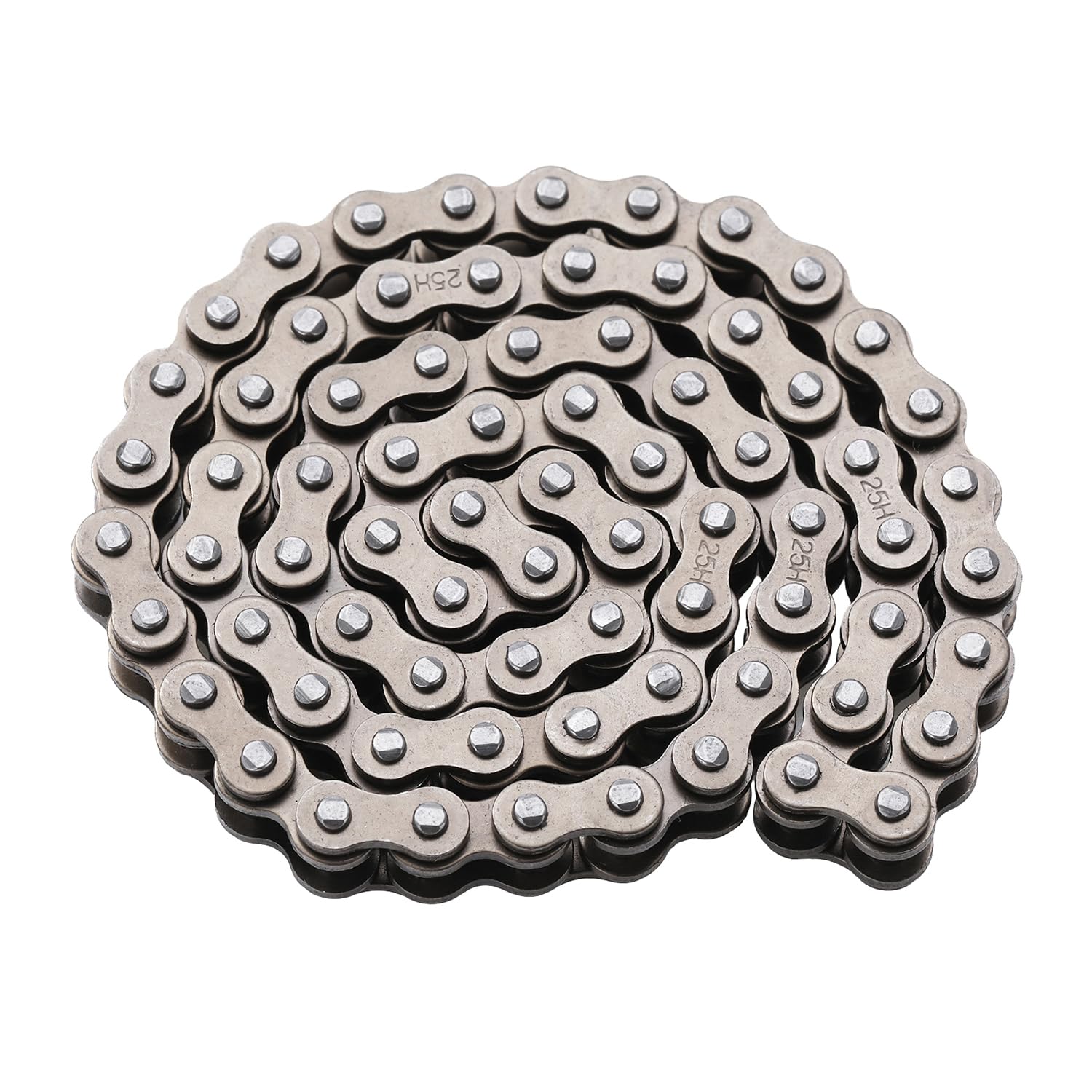 KAMIER #25 Roller Chain 74 Links with 5pcs Master Link Replacement for Razor E100 Power Core Glow E125 E150 E175 Electric Scooter 25H Drive Chain Heavy Duty E100 Series Parts