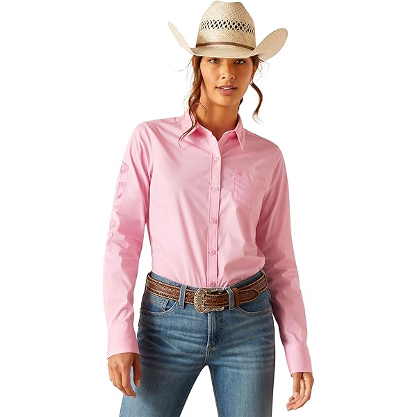 ARIAT Men's MNS Wrinkle-Free Victory Classic Long Sleeve Shirt – Eileen Gray
