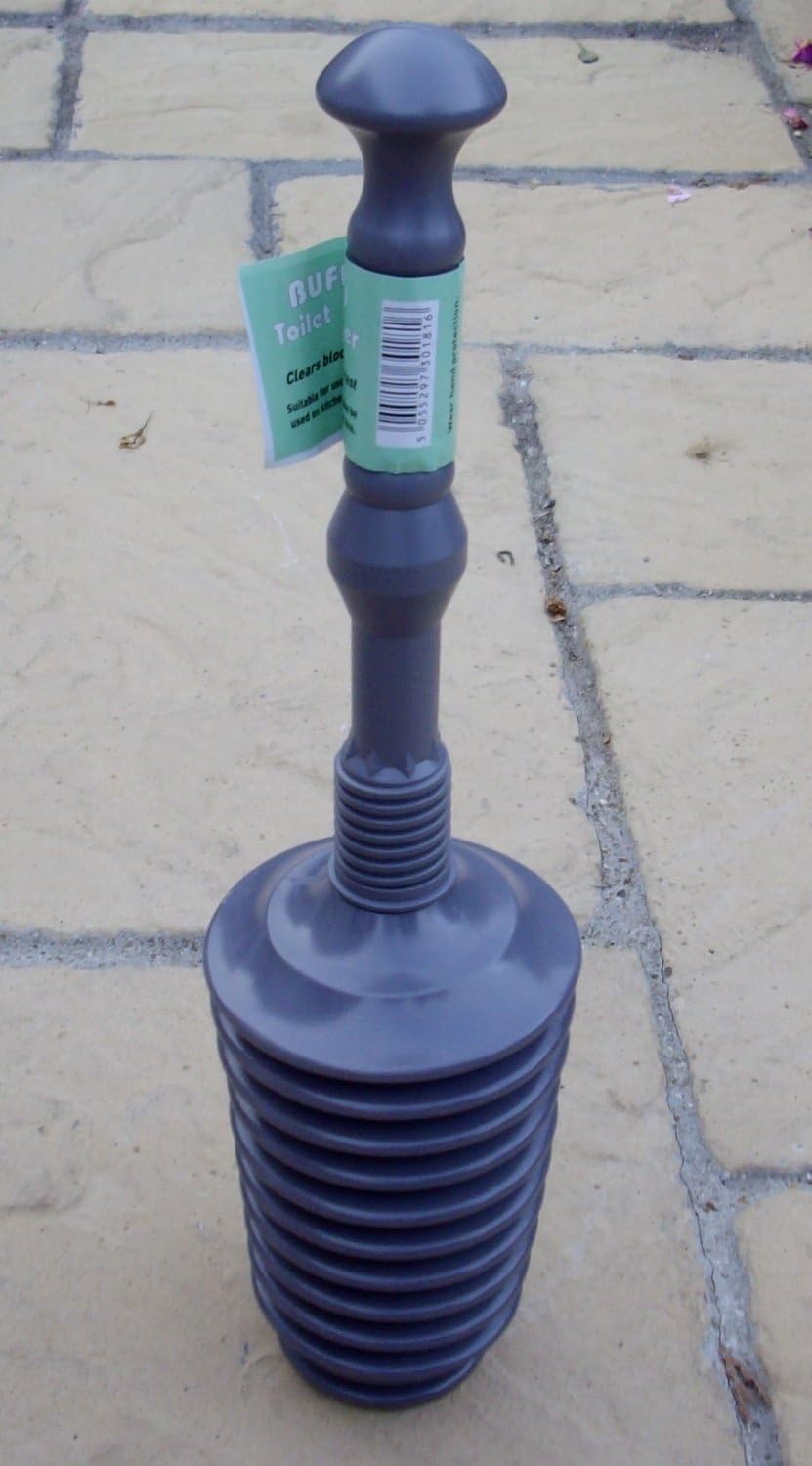 Buffalo Concertina Plunger ideal for Kitchen Sink Bath Toilet WC