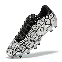 LEOCI Men's Soccer Cleats Women's Football Shoes