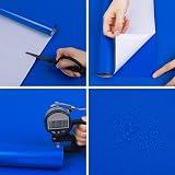 Hode Blue Glitter Vinyl Wrap 40x300cm Self Adhesive Wallpaper High Gloss view 2
