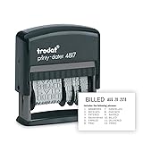 Trodat Printy 4817 Economy Dial-A-Phrase, 12
