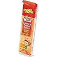 Sandwich Crackers, Cheese & Peanut Butter, 8-Piece Snack Pack, 12/Box