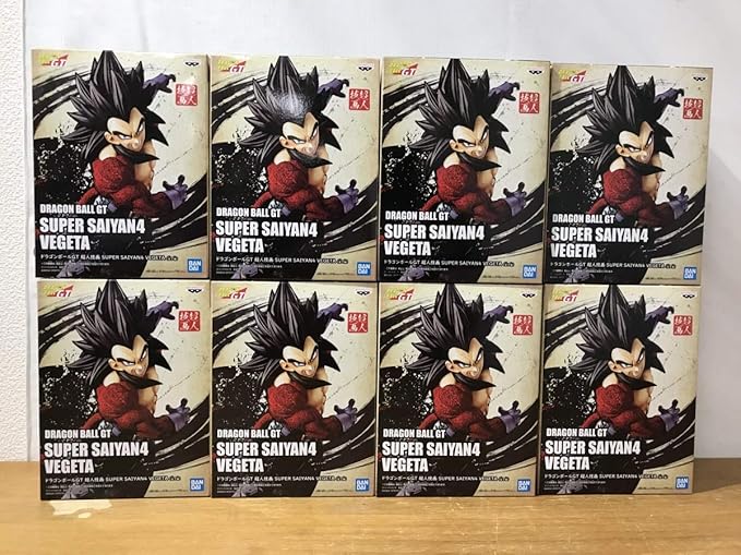 Amazon 未開封 8体セット ドラゴンボールgt 超人技画 Super Saiyan4 Vegeta スーパーサイヤ人４ベジータ フィギュア フィギュア ドール 通販