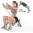 WONDER CORE Butt Lifting Machine Hip Thrust Machine Ab Workout Equipment with Resistance Band Total Body Abs and Glutes Butt Exercise Equipment, Home Gym Fitness Equipment for Abdomen/Waist/Hip