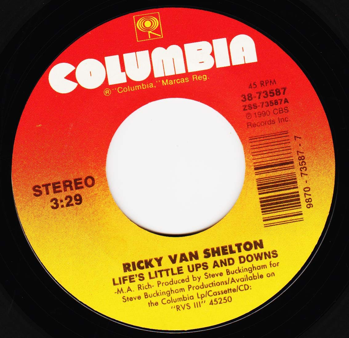 Ricky Van Shelton Life S Little Ups And Downs Amazon Com Music
