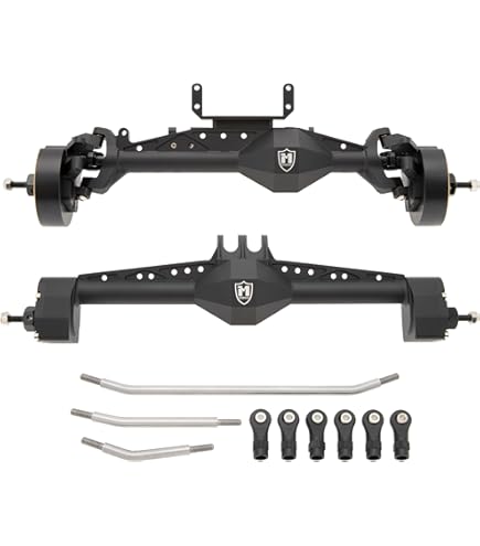 Axial AR45ポータル Axial AR45 Portal Servo on axle mount 4 link BTA Artful