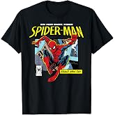 Marvel Studios Spider-Man BND Movie 2026 Rooftop Comic Panel T-Shirt