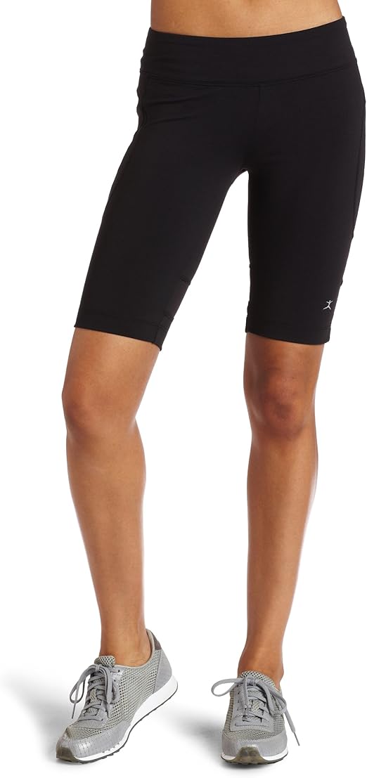 Danskin Women's Bike Short, Black, Large Clothing