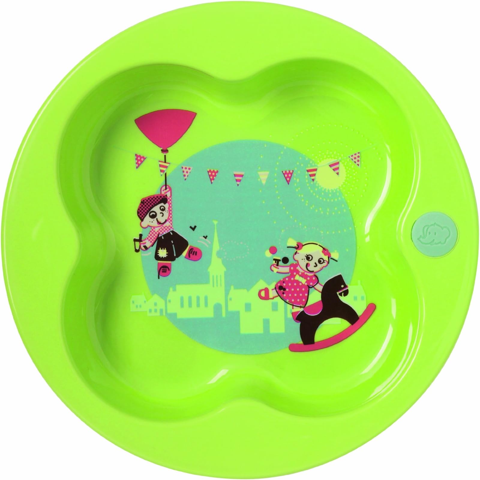 Bébéconfort 31000301 Plate with"Village Circus" Motif