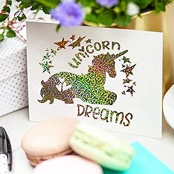 GIRAFVINYL Holographic Gold Vinyl - 12" x6ft Gold
