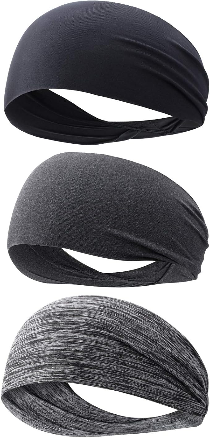 KINDOYO Cintas de Pelo Cinta para el Cabello Elástica Correr