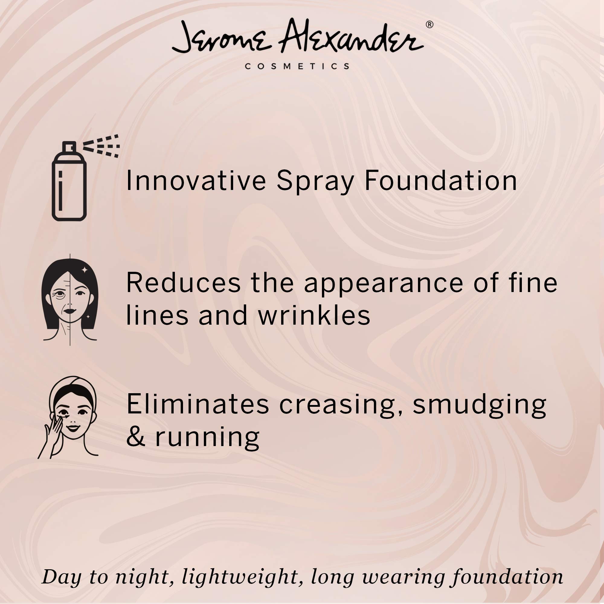 MagicMinerals Deluxe AirBrush Foundation Set by Jerome Alexander, 5 Piece Spray Foundation Kit