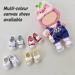 Mini Doll Shoes, 1 Pair Cute Lace Up Canvas