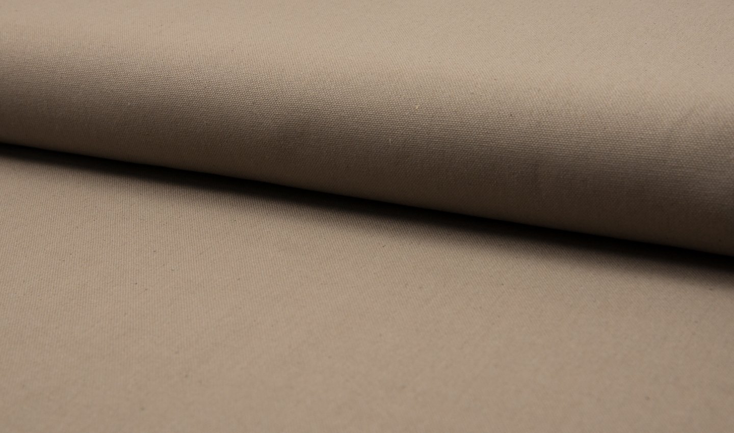 CRS Fur Fabrics VENDOR LTD. Luxury 100% Cotton Heavy Canvas Fabric Craft Material - TAUPE, 1Mtr - 150cm x 100cm โ image 1