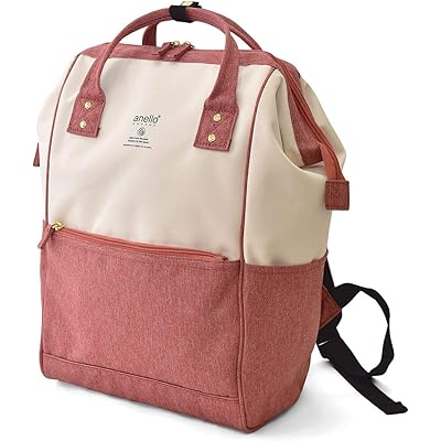 【アネロ グランデ】口金 リュック REGULAR SPS GU-B3013 ホワイト/ピンク