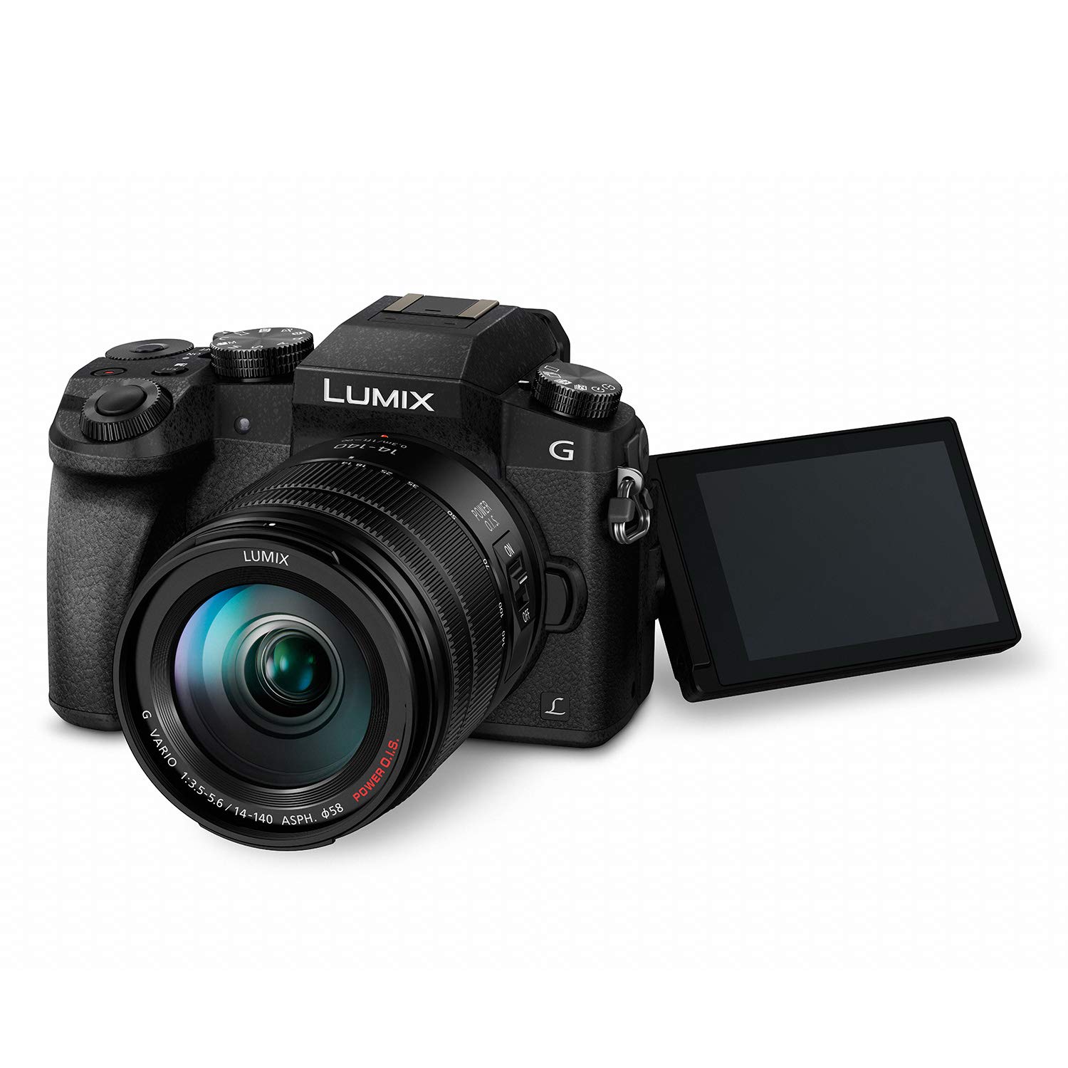 Panasonic LUMIX G7 4K Mirrorless Camera, with 14140mm Power O.I.S