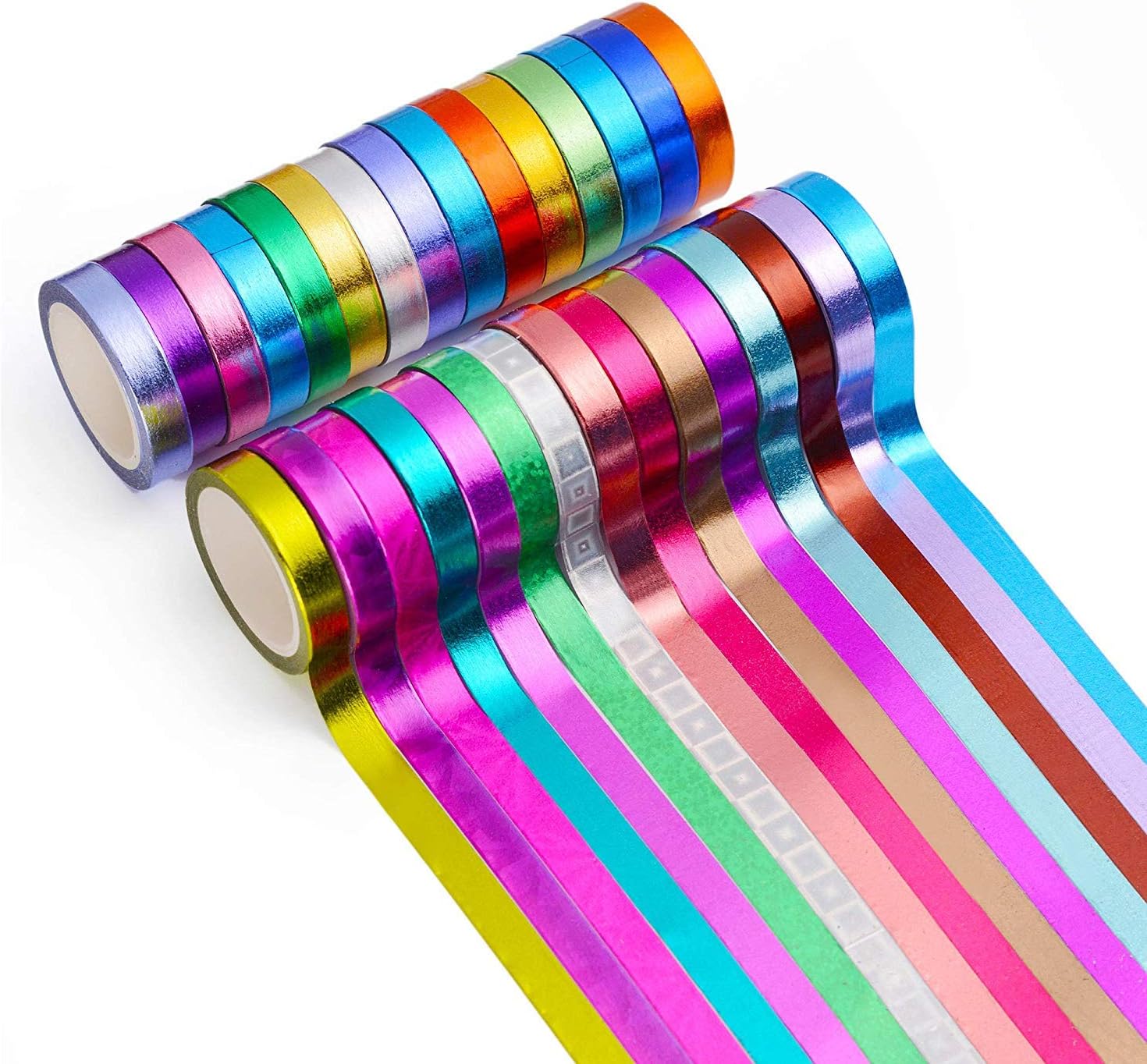 Amazon.com: Colored Masking Tape - Rolls Washi Tape, Multi-Colored