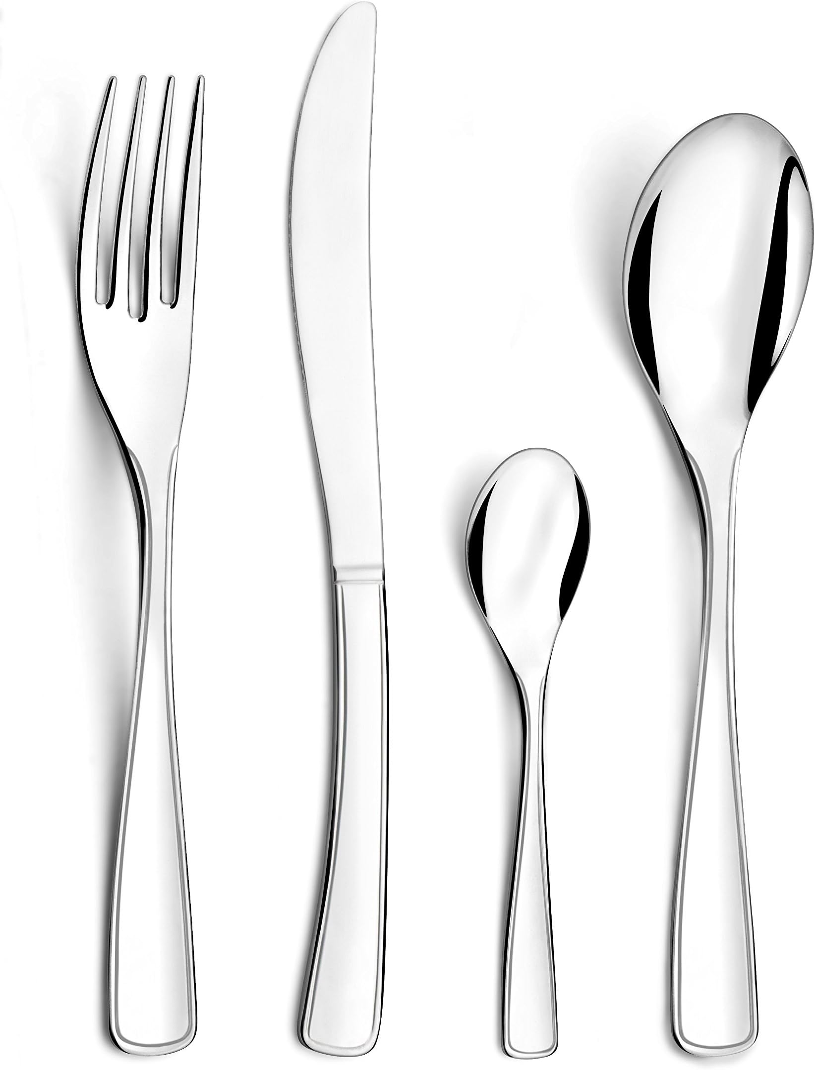 Amefa 7437454 – Set 24 Cutlery INOX Tiret, Grey, 27 x 14 x 7 cm