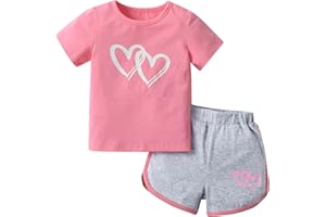 Toddler Baby Girls Outfits Summer Leisure Clothes Butterfly Print Short Sleeve Pullover Tops Shorts 2pcs Sets