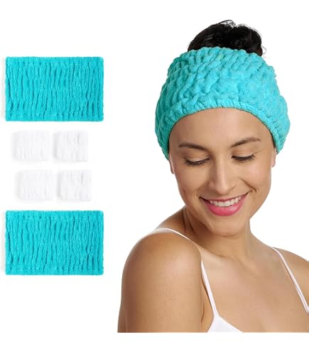 Amazon.com : Turbie Twist 4-Pack Cotton Headbands – Extra  display picture 3