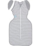 Love to Dream Swaddle UP 50/50, Gray, Medium, 13-18.5 lbs
