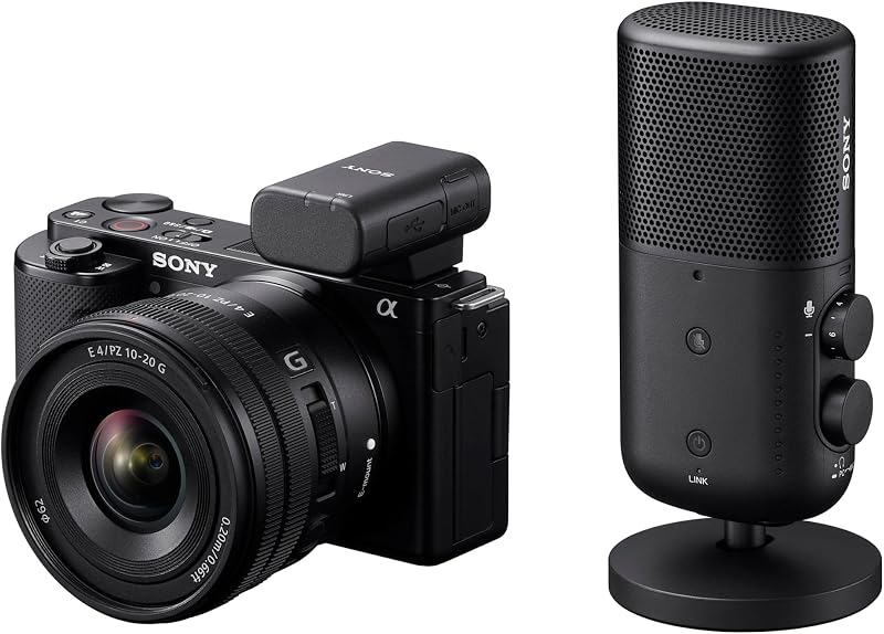 Microfone sem fios ECM-S1 para streaming