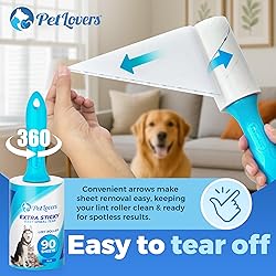PetLovers Extra Sticky Lint Roller Mega Value Set