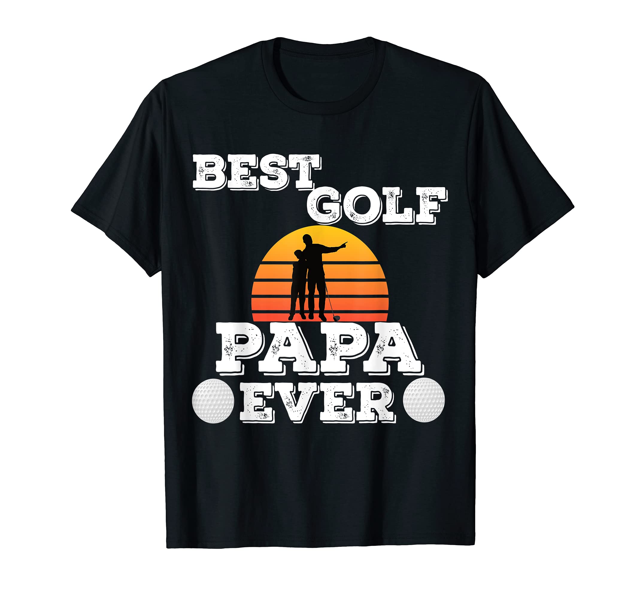 Best Golf Papa Ever Fathers Day for Golf Lover T-Shirt