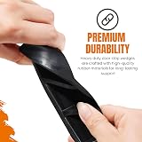 SUMAS Rubber Door Stoppers Pack of 5 Non-Slip Anti-Skid Durable Floor Wedges view 2