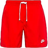 Nike Sportswear Sport Essentials Men's Woven Lined Flow Shorts (as1, Alpha, m, Regular, Regular, Red/White)