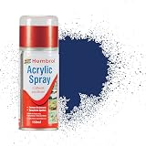 Humbrol Modellers Spray Paint AD6015 No 15 Midnight Blue 150ml