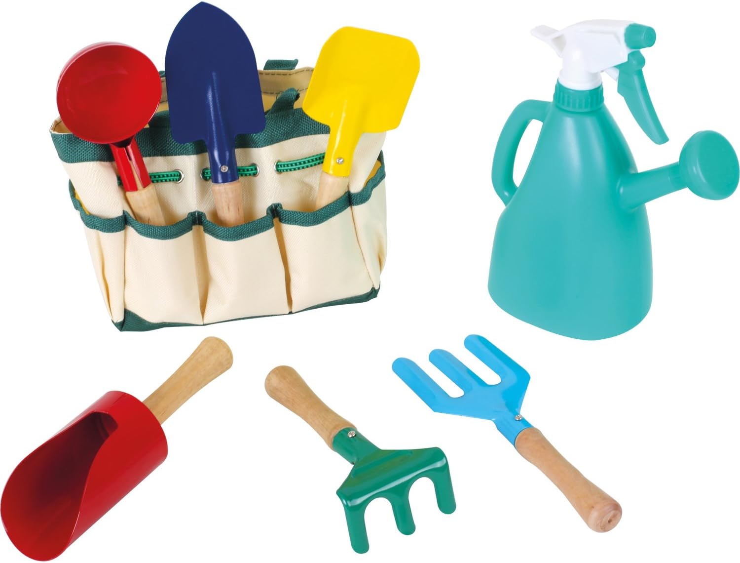 Legler Children's Gardening Set, green, brown