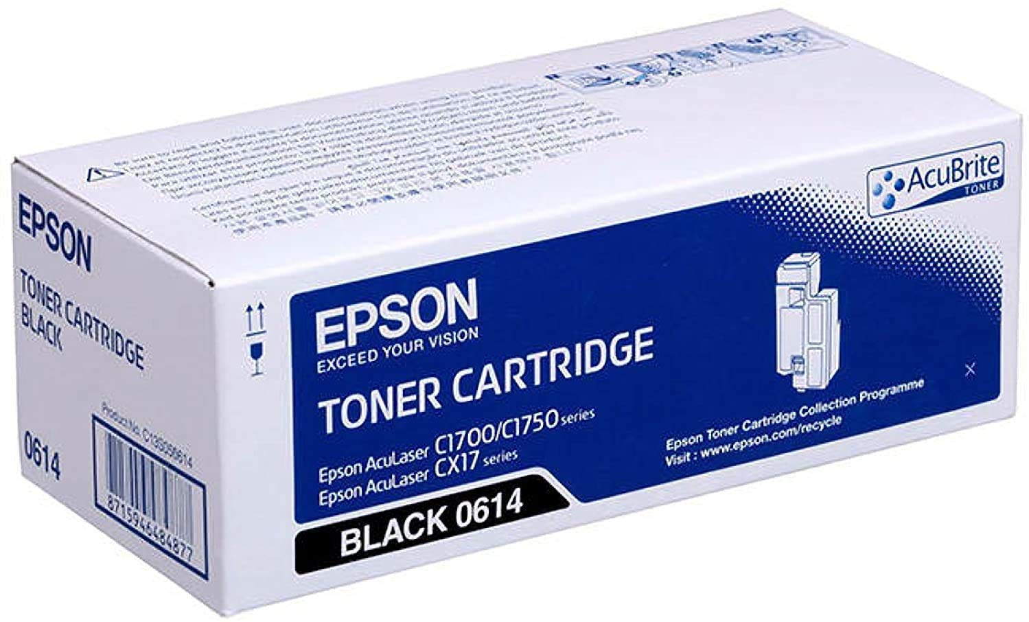 Epson C13S050659 Laser Toner, Black, Genuine