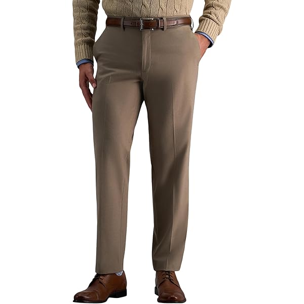 nautica men's performance stretch modern-fit dress pants Men's Nautica x MagnaReady Adaptive Fly Stretch Dress Pant in Navy - Size 42X32 - Parkinson's Adaptive Clothing main image 0