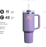 Stanley Quencher H2.0 FlowState 1.2L Periwinkle Shimmer Cold 11H view 2