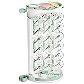 Momcozy Baby Bottle Drying Rack for 18 Bottles, Space Saving Countertop Vertical Rack for Baby Accessories & Pump Parts, Deta
