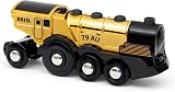 BRIO Mighty Gold Action Locomotive Battery Powered Train view 4