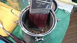Dtacke Airtight Brush Cleaner & Washer – For Oil Painting Brushes – Removable Strainer, Rust-Proof Steel, Travel-Friendly