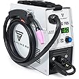 Mig Welder 165A 110V/220V Flux Core Welder Flux MIG/Lift TIG/Stick 3-in-1 Large LED Digital Display Welding Machine IGBT Inverter Welder