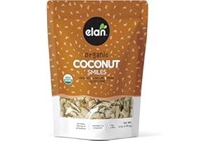 ELAN Organic Coconut Smiles 125 Gram