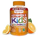 Kids Vitamin C Gummies Chewable for Immune Defense