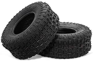 REALLYCNC FORERUNNER 19x7-8 Sport ATV Tires, 19x7x8 Mini Bike Tires ATV UTV Off-Road Tires Tubeless All-Terrain Mud Sand Trial Tires 6PR (Pack of 2)