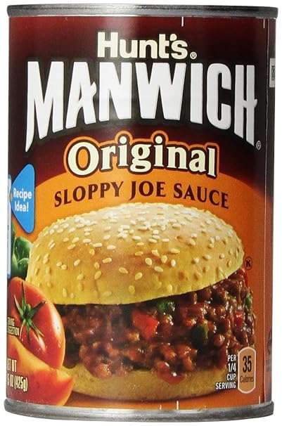Hunt's manwich Original sloppy joe sauce (027000441107)