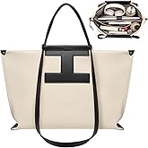 CHUNLI Laptop Tote Bag for Women,15.6 Inch Leather Work Bag Computer Purse, Waterproof Business Briefcase Handbags