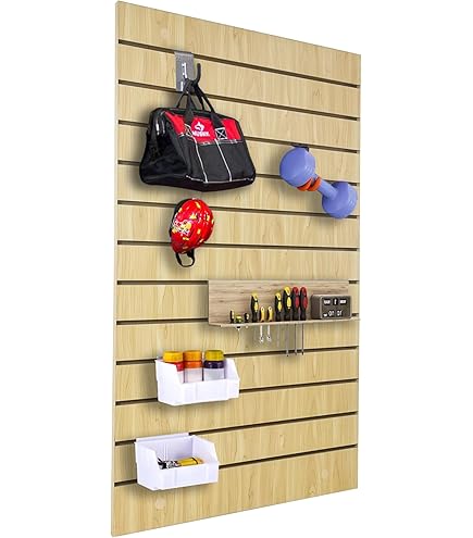 VANILLA ディスプレイ Slatwall Displays: 4-Way Black Slatwall Display