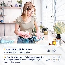 HIQILI Cinnamon Essential Oil,Pure Natural for