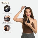 FIXXIE Hairline Powder Root Touch Up Dark Brown with Mirror Puff view 2