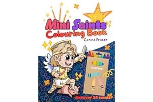 Mini Saints Colouring Book